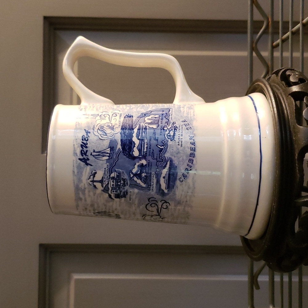 Delft Windmill pattern mug England